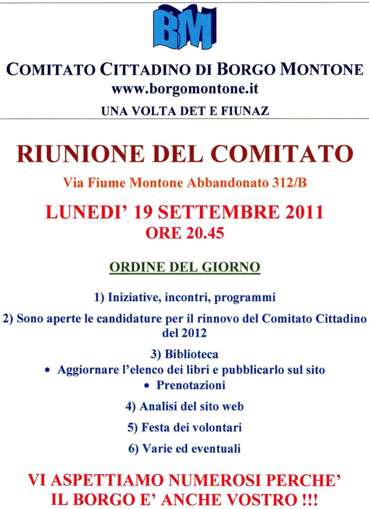 riunione110919